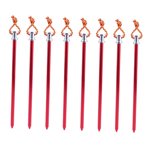 Toyvian 8 Stück Zeltstangen Zeltheringe leicht extra Einsatz Form Anbindung Haken strapazierfähiger Zeltnagel Erdnagelpfähle Zeltzubehör Zeltheringe Pfähle Zeltpfahl Aluminiumlegierung rot Toyvian 8 Stück Zeltstangen Zeltheringe leicht extra Einsatz Form Anbindung Haken strapazierfähiger Zeltnagel Erdnagelpfähle Zeltzubehör Zeltheringe Pfähle Zeltpfahl Aluminiumlegierung rot von Toyvian