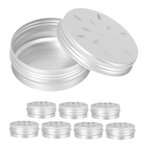 Toyvian 8 Stücke Arbeit Aluminium Duft Training Tool Silber Hund Nase Arbeit Duft Training Fall Kit von Toyvian