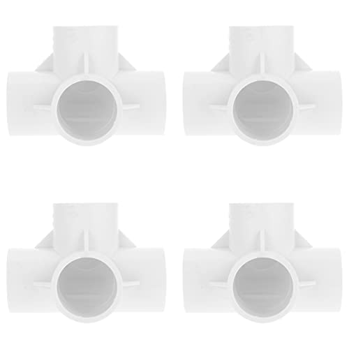 Toyvian 8Stücke PVC Adapter Armaturen Praktische Ellbogen Wasserschlauchadapter für PVC Rohrbeschläge für Wasserleitungssysteme Langlebig von Toyvian