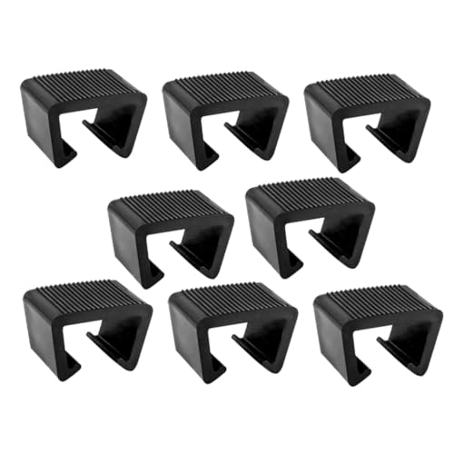 Toyvian 8Stücke Rattan Möbel Clips Outdoor Sofa Verbindungselemente für Gartenmöbel zu Installieren und Langlebig für Sitzauflagen und Möbelverbindungen von Toyvian