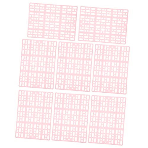 Toyvian 8Stücke Teiliges Haustierkäfigpolster Spleißbare Rutsch Matte für Käfige Hohles Design für Optimale Entwässerung für Meerschweinchen Toyvian 8Stücke Teiliges Haustierkäfigpolster Spleißbare Rutsch Matte für Käfige Hohles Design für Optimale Entwässerung für Meerschweinchen von Toyvian