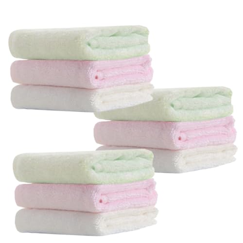 Toyvian 9 Stück Teiliges Waschset Bambusfasern und Saugfähig Waschbare Neugeborenen Handtücher in Weiß Grün und Rosa für Empfindliche Babyhaut und Sanfte Toyvian 9 Stück Teiliges Waschset Bambusfasern und Saugfähig Waschbare Neugeborenen Handtücher in Weiß Grün und Rosa für Empfindliche Babyhaut und Sanfte von Toyvian