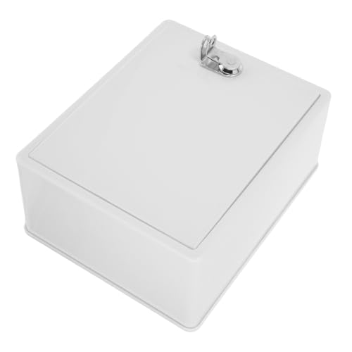 Toyvian Abschließbare Milchbox zur Wandmontage Wetterfester Aufbewahrungsbehälter mit Großzügigem für Milch und Schlüssel Langlebiges Kunststoffmaterial Modernes Design für Außenbereich Toyvian Abschließbare Milchbox zur Wandmontage Wetterfester Aufbewahrungsbehälter mit Großzügigem für Milch und Schlüssel Langlebiges Kunststoffmaterial Modernes Design für Außenbereich von Toyvian