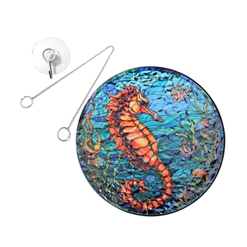 Toyvian Acryl Tier Hängen Papagei Form Fenster Veranda Wand Hängen Ornament Innen Außen Dekoration von Toyvian