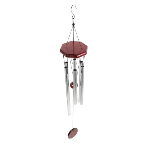 Toyvian Alu Windspiel Oktagonal Gartendeko Leicht Langlebig Harmonischer Klang für Draußen Baum Tür Fenster Hängend Vielseitig Einfache Befestigung Toyvian Alu Windspiel Oktagonal Gartendeko Leicht Langlebig Harmonischer Klang für Draußen Baum Tür Fenster Hängend Vielseitig Einfache Befestigung von Toyvian