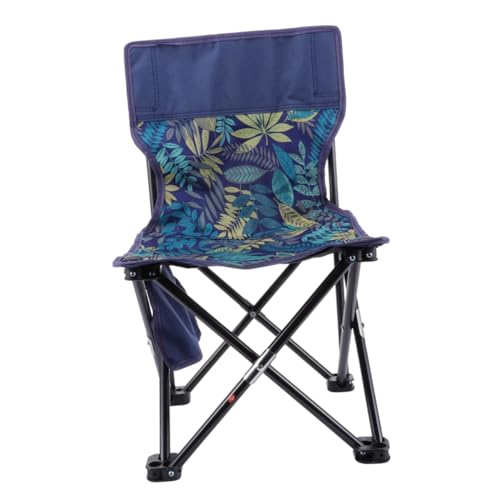 Toyvian Angelstuhl Tragbarer Klapphocker Kissen Klein Im Freien Tragbare Hocker Außenstuhl Tragbarer Stuhl Klappstuhl Campingstuhl Schemel Faltbar Außenstühle Erwachsene Strand Legierung von Toyvian