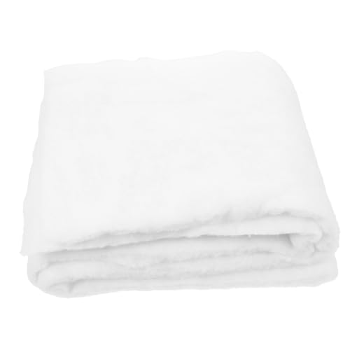 Toyvian Aquarium Filterwatte Hochdurchlässige Wiederverwendbare Filtermatte für Klares Wasser Einfach Zuschneidbar für Außenfilter und Schwammfilter Effektive Filtration für Fische und von Toyvian