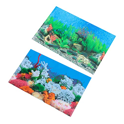 Toyvian Aquarium Hintergrundaufkleber Doppelseitige Korallenriff Dekoration für Fischbehälter Selbstklebend Einfach Anzubringen Verblasst Nicht Individuell Zuschneidbar Toyvian Aquarium Hintergrundaufkleber Doppelseitige Korallenriff Dekoration für Fischbehälter Selbstklebend Einfach Anzubringen Verblasst Nicht Individuell Zuschneidbar von Toyvian