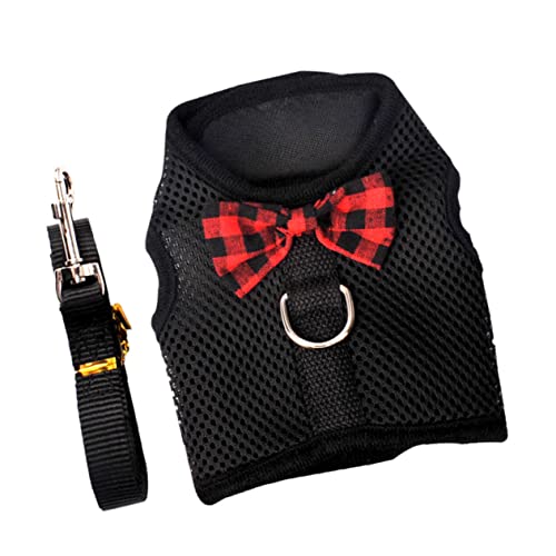 Toyvian Atmungsaktives Pet Harness Brustgeschirr aus Leichtem Verstellbares Hundegeschirr mit Weichem Mesh für Komfortable Kontrolle Beim Gassigehen Geeignet für Kleine Haustiere Wie von Toyvian