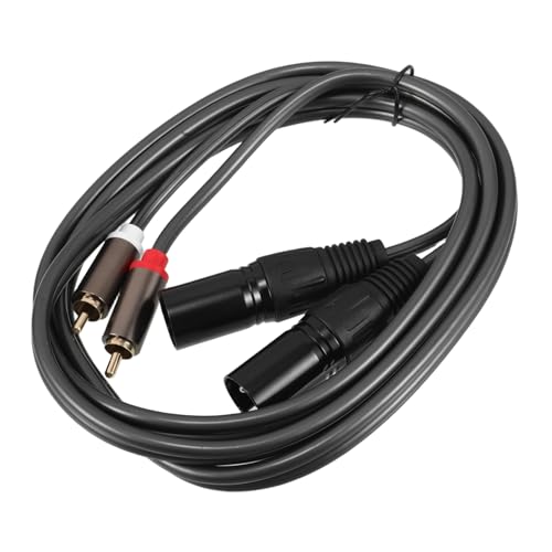Toyvian Audio Kabel Rca zu Xlr Hochwertiges Stereo Audiokabel für Mixer und Zuverlässige und Langlebige Verbindung für Klare Audioübertragung Toyvian Audio Kabel Rca zu Xlr Hochwertiges Stereo Audiokabel für Mixer und Zuverlässige und Langlebige Verbindung für Klare Audioübertragung von Toyvian