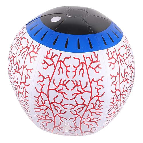 Toyvian Aufblasbare Halloween Augenball Deko mit LED Beleuchtung Glühendes Eyeball Modell für Garten und Party ohne Batterie Toyvian Aufblasbare Halloween Augenball Deko mit LED Beleuchtung Glühendes Eyeball Modell für Garten und Party ohne Batterie von Toyvian