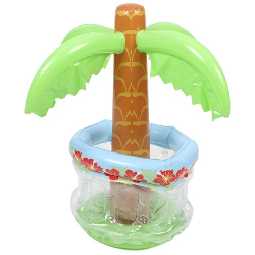 Toyvian Aufblasbarer Getränkekühler Kokosnuss Form Kühler für EIS Bier und Getränke Sommerparty Dekoration für und Veranstaltungen von Toyvian