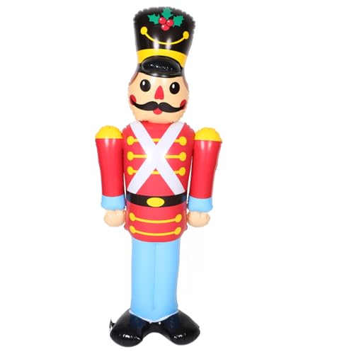 Toyvian Aufblasbarer Weihnachts Soldat PVC Deko Figur für Garten Party Fenster Schaufenster Weihnachten Festtagsdekoration Leicht Toyvian Aufblasbarer Weihnachts Soldat PVC Deko Figur für Garten Party Fenster Schaufenster Weihnachten Festtagsdekoration Leicht von Toyvian