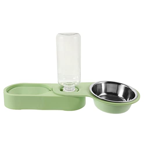 Toyvian Automatischer Futternapf für Katzen Doppelter Futterspender mit Rutschfester Unterseite und Wasserdichtem Design für Kleine Haustiere mit Grünem Toyvian Automatischer Futternapf für Katzen Doppelter Futterspender mit Rutschfester Unterseite und Wasserdichtem Design für Kleine Haustiere mit Grünem von Toyvian