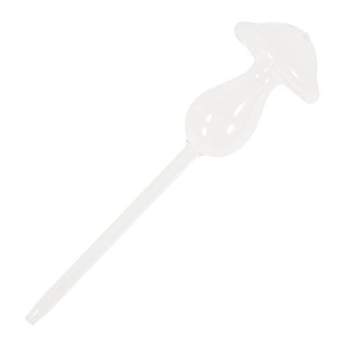 Toyvian Automatisches Bewässerungsgerät Pilz Zimmerpflanzen Selbstbewässerungskugel Selbstbewässerungsspießkugeln Geräte Selbstbewässernde Pflanzgefäß Einsatzgeräte Glas Zufällige Farbe von Toyvian