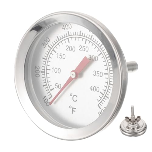 Toyvian Backofenthermometer aus Edelstahl mit Großem Display Präzises Ofenthermometer zum Backen und Grillen Sofort Ablesbar Robustes Thermometer für Elektroherd und Bbq Zubehör von Toyvian