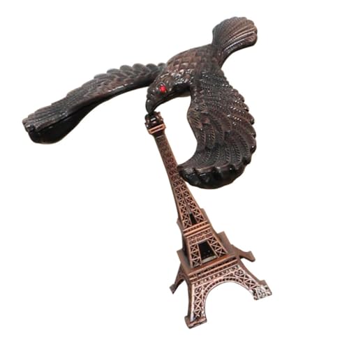 Toyvian Balancierender Vogel Dekofigur Roter Kreative Tischdekoration für Weinregal Wohnzimmer Büro Desktop Ornamente Moderne Haushaltsschmuck von Toyvian