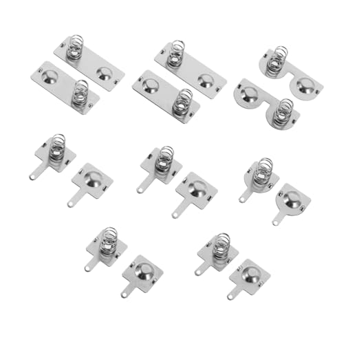 Toyvian Batterie Federkontakt Ersatzset Teilig Metall Batteriefeder Federplatte für Fernbedienungen und Stabile Verbindung Langlebig Vielseitig Kompatibel Toyvian Batterie Federkontakt Ersatzset Teilig Metall Batteriefeder Federplatte für Fernbedienungen und Stabile Verbindung Langlebig Vielseitig Kompatibel von Toyvian