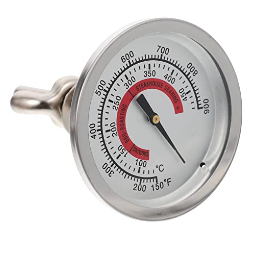 Toyvian Bbq Ofen Thermometer Robustes Bimetall Grill Thermometer für Präzise Temperaturkontrolle Beim Grillen und Kochen für Bbqs und Heimküchen Toyvian Bbq Ofen Thermometer Robustes Bimetall Grill Thermometer für Präzise Temperaturkontrolle Beim Grillen und Kochen für Bbqs und Heimküchen von Toyvian
