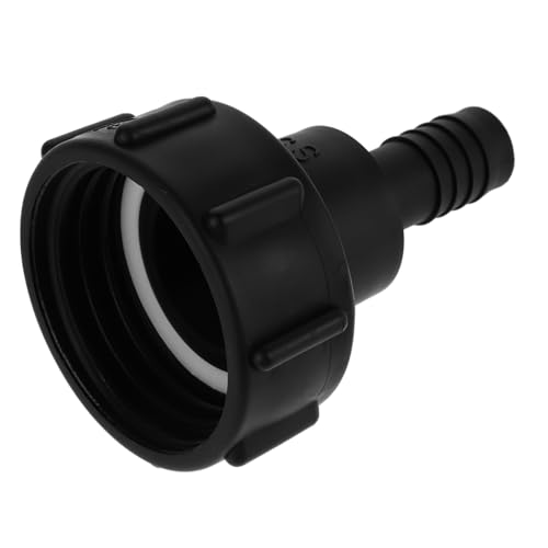 Toyvian Behälteranschlussadapter Mit Außenanschlüssen Universalgewinde Ersatzschlauch Für Gartenbehälter Auslaufsicherer Adapter Ibc Behälterzubehör Ibc Behälteranschluss Schwarzer von Toyvian