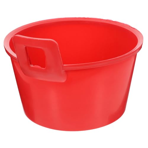 Toyvian Bewässerungsschaufel Wachsend Klein Gartenschöpfwerkzeug Wasser Im Freien Scoop Gießlöffel Schöpfkellen Zum Gießen Schaufel-Utensil Bailer Gartenlöffel Rot Plastik von Toyvian