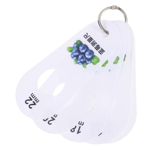 Toyvian Blueberry Measuring Tool Präziser Fruchtdurchmesser Messschieber für Beeren und Kirschen Zuverlässiges Langlebiges Fruchtgrößen Messgerät von Toyvian