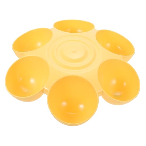 Toyvian Blumenförmiger Mehrzweck-pet-futternapf aus Hochwertigem Kunststoff Langlebig und Robust Leicht zu Reinigen Geeignet für Hunde und Katzen Dekorativ und Praktisch im Alltag von Toyvian