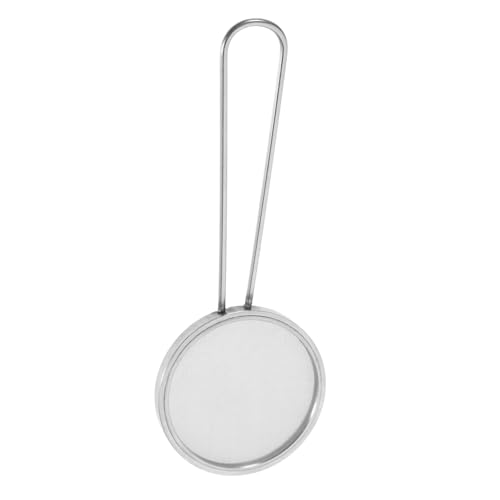 Toyvian Bodensieb Kleines Sieb Für Gartenarbeit Schmutzsieb Schaufel Bodensieb Siebe Schmutz Für Gartenarbeit Bodensieb Für Garten Sieblochsieb 304 Edelstahl Silber von Toyvian