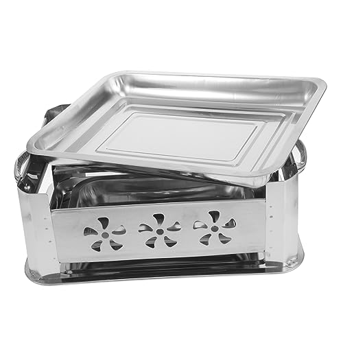 Toyvian Buffet Serviertablett Dicke für Robuste und Wiederverwendbare Grillzubehör für Camping und Partys Passendem Tray zur Einfachen Aufbewahrung Toyvian Buffet Serviertablett Dicke für Robuste und Wiederverwendbare Grillzubehör für Camping und Partys Passendem Tray zur Einfachen Aufbewahrung von Toyvian