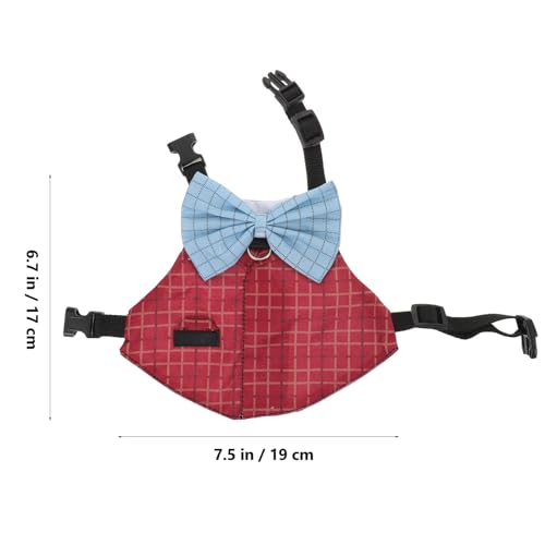 Toyvian Bunny Gentleman Set Hasen-Accessoires Brustgurt für Haustiere Hasenversorgungen Hasenleine Bunny Vest -Geschirr kleine Tierleinen Hasen-Outfit dekoratives Hasengeschirr Plastik rot Toyvian Bunny Gentleman Set Hasen-Accessoires Brustgurt für Haustiere Hasenversorgungen Hasenleine Bunny Vest -Geschirr kleine Tierleinen Hasen-Outfit dekoratives Hasengeschirr Plastik rot von Toyvian