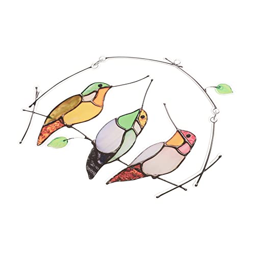 Toyvian Bunte Acryl Vogel Skulptur Kunst für Wand und Fenster Hängende Dekoration Hochwertigem Acryl Realistische Vögel für Schlafzimmer Wohnzimmer Büro und Garten Toyvian Bunte Acryl Vogel Skulptur Kunst für Wand und Fenster Hängende Dekoration Hochwertigem Acryl Realistische Vögel für Schlafzimmer Wohnzimmer Büro und Garten von Toyvian