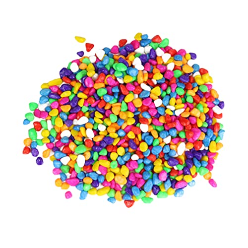 Toyvian Bunte Unregelmäßige Aquariensteine Farbenfrohe Dekosteine für Fischbecken Gartenornamente Mikrolandschaften Polierte Mini Steine für Vasen und Pflanzendeko Toyvian Bunte Unregelmäßige Aquariensteine Farbenfrohe Dekosteine für Fischbecken Gartenornamente Mikrolandschaften Polierte Mini Steine für Vasen und Pflanzendeko von Toyvian