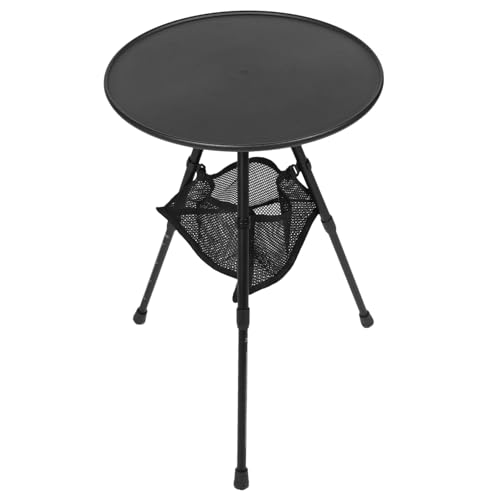 Toyvian Camping Aluminium Legierung Höhenverstellbar Tragbarer Klapptisch für Outdoor Aktivitäten für Camping Grillen Picknick und Reisen Mit Netzbeutel von Toyvian