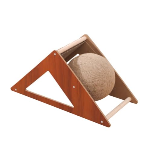Toyvian Cat Scratch Ball Scratching Board for Cats Portable and Interactive Play Keeps Cats Happy and Healthy for Indoor Use Toyvian Cat Scratch Ball Scratching Board for Cats Portable and Interactive Play Keeps Cats Happy and Healthy for Indoor Use von Toyvian
