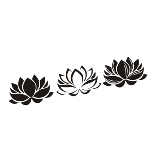 Toyvian Chic Lotus Wandtattoo PVC Wandaufkleber Design Wohn Schlafzimmer Deko Einfache Anbringung Rückstandsfrei Toyvian Chic Lotus Wandtattoo PVC Wandaufkleber Design Wohn Schlafzimmer Deko Einfache Anbringung Rückstandsfrei von Toyvian