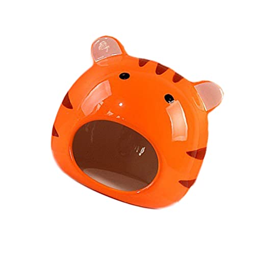 Toyvian Chinchilla aus Keramik Dekoratives Hamsterbett Multifunktionales Haustiernest für Hamster und Kleine zu Reinigen Sicheres und Stilvolles Versteck von Toyvian
