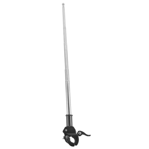Toyvian Clip Fahnenmast Halterung für Auto und Motorrad Wetterfester Flaggenhalter Stabiler Fahrzeug Flaggenständer Einfach zu Montieren Robust gegen Starken Wind von Toyvian