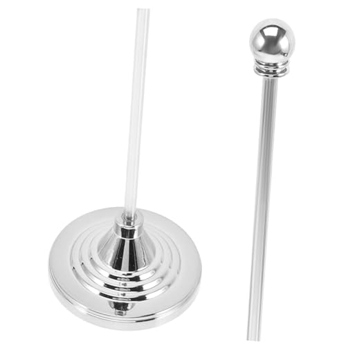 Toyvian Desktop Flaggenhalter Metall Stabiler Runder Sockel Leichter Tragbarer Tisch Fahnenmasthalter für Kleine Flaggen für Büro Zuhause und Konferenzräume Silberfarbener Einzelstab Toyvian Desktop Flaggenhalter Metall Stabiler Runder Sockel Leichter Tragbarer Tisch Fahnenmasthalter für Kleine Flaggen für Büro Zuhause und Konferenzräume Silberfarbener Einzelstab von Toyvian