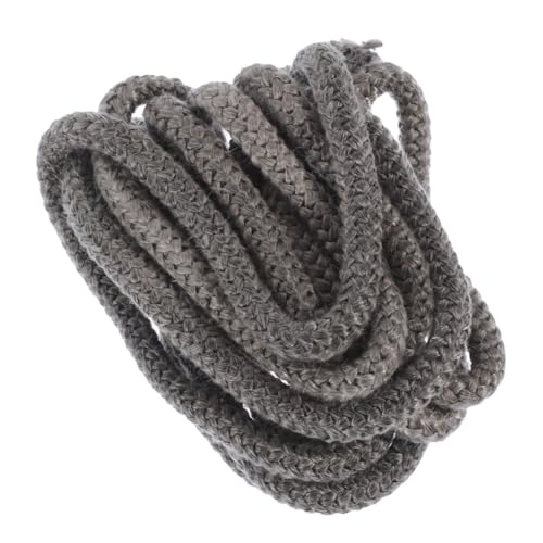 Toyvian Dichtung Selbstflexibles Material Thermischer Ersatz Universelle Abdichtung Fiberglas Dichtungsmittel Ofenseil Kamin Holzofen Türdichtung Feuerseil Für Holzofen Graue von Toyvian
