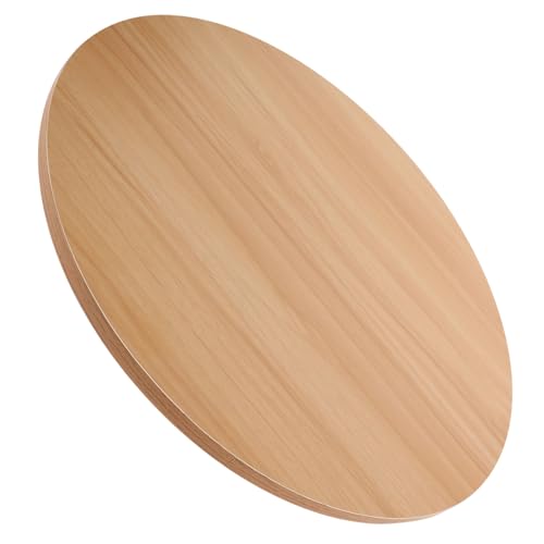 Toyvian Dickes Rundes Desktop Ersatzplatte Tischplatte Stabile Runde Arbeitsfläche Natürliche Holzmaserung Pflegeleichte Oberfläche Vielseitig für Esszimmer Büro Hotel Toyvian Dickes Rundes Desktop Ersatzplatte Tischplatte Stabile Runde Arbeitsfläche Natürliche Holzmaserung Pflegeleichte Oberfläche Vielseitig für Esszimmer Büro Hotel von Toyvian