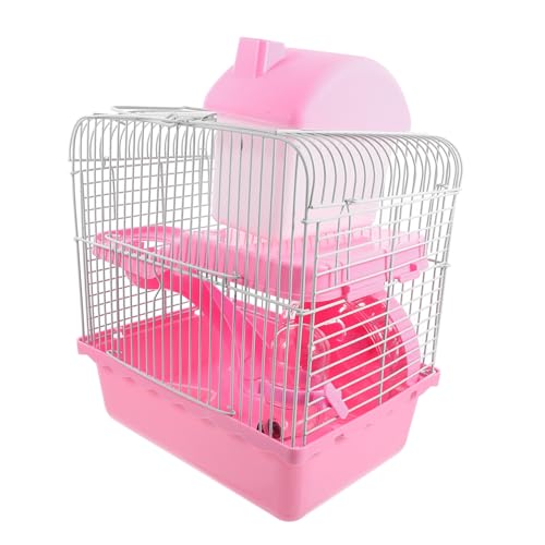 Toyvian Doppelschicht Hamsterkäfig Großes Kaninchen und Meerschweinchenhaus mit Viel Stabiles Design Sicherer Nagerkäfig für Zwerghamster und Kleine Haustiere Leicht zu Reinigen Toyvian Doppelschicht Hamsterkäfig Großes Kaninchen und Meerschweinchenhaus mit Viel Stabiles Design Sicherer Nagerkäfig für Zwerghamster und Kleine Haustiere Leicht zu Reinigen von Toyvian