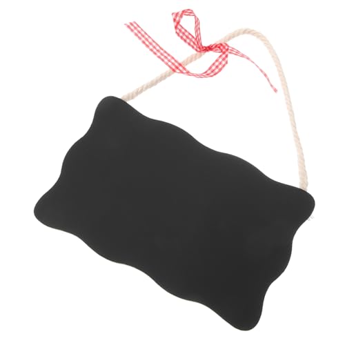 Toyvian Doppelseitige Holz Kreidetafel Mini mit Schnur zum Aufhängen Leichte MDF Dekotafel für Botschaften Praktische Türtafel zur Wohnungs Ladendekoration für Zuhause und Geschäft von Toyvian