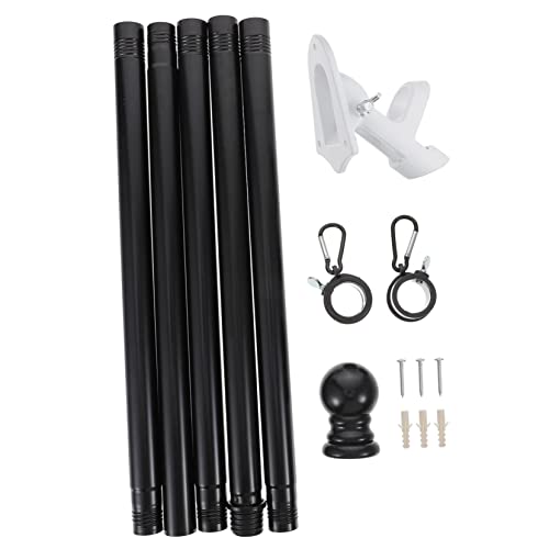 Toyvian Drehbarer Garten Fahnenmast mit Aluminium Basis Rostfreier Flaggenhalter Wetterfester Outdoor Flagpole Kit für Balkon Terrasse und Vorgarten Zufällige Farbe Zufällige Farbe Toyvian Drehbarer Garten Fahnenmast mit Aluminium Basis Rostfreier Flaggenhalter Wetterfester Outdoor Flagpole Kit für Balkon Terrasse und Vorgarten Zufällige Farbe Zufällige Farbe von Toyvian