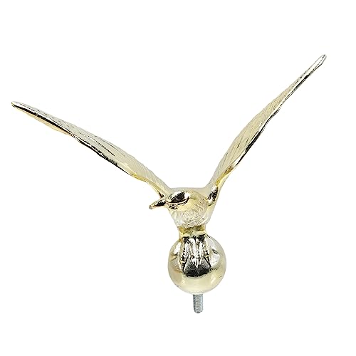 Toyvian Eagle Flagpole Topper Adler Fahnenmastaufsatz Langlebiger Legierung zu Installieren für Garten und Außenbereich Dekoratives für Ihre Fahne Toyvian Eagle Flagpole Topper Adler Fahnenmastaufsatz Langlebiger Legierung zu Installieren für Garten und Außenbereich Dekoratives für Ihre Fahne von Toyvian