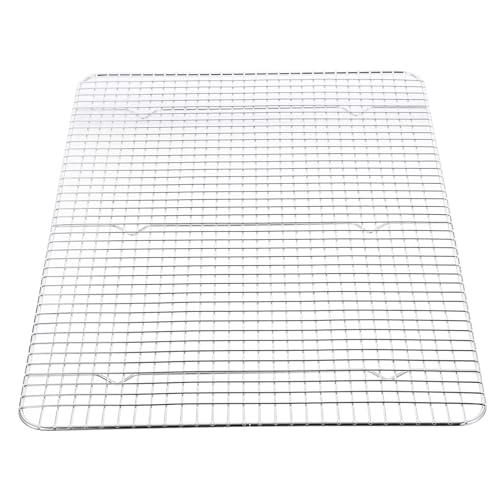Toyvian Edelstahl Abkühlgitter mit Maschendesign Langlebiges Back Grillrost Vielseitig als Brotkorb und Ablage Hitzebeständig Stabiler Ofenrost für Gleichmäßiges Abkühlen und Ablaufen Toyvian Edelstahl Abkühlgitter mit Maschendesign Langlebiges Back Grillrost Vielseitig als Brotkorb und Ablage Hitzebeständig Stabiler Ofenrost für Gleichmäßiges Abkühlen und Ablaufen von Toyvian