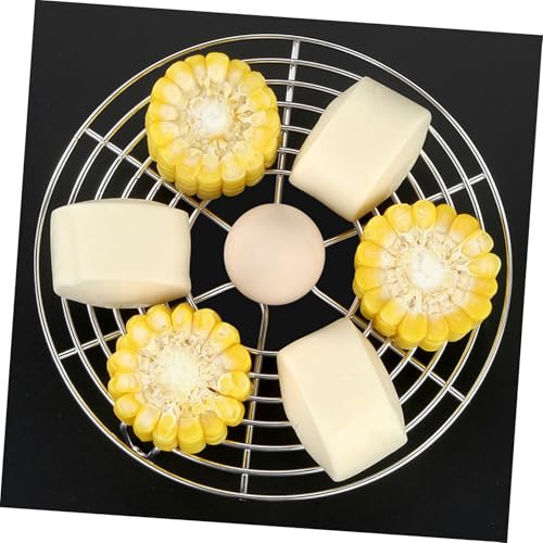 Toyvian Edelstahl Dämpfeinsatz Rund Hochbeinig Mehrzweck Dampfgarer Einsatz Robust Rostfrei Langlebig für Reis Gemüse Dämpfen Küchenhelfer Toyvian Edelstahl Dämpfeinsatz Rund Hochbeinig Mehrzweck Dampfgarer Einsatz Robust Rostfrei Langlebig für Reis Gemüse Dämpfen Küchenhelfer von Toyvian