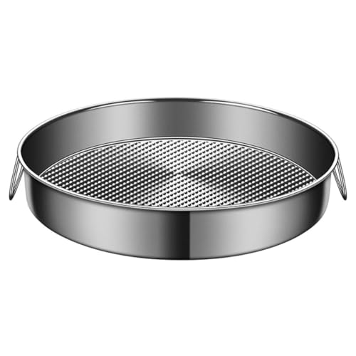 Toyvian Edelstahl Dampfgarer Einsatz Rund Steamer Tray für Gemüse Fisch Eier Vielseitig Einsetzbar Herdarten Kompatibel Robust Langlebig Toyvian Edelstahl Dampfgarer Einsatz Rund Steamer Tray für Gemüse Fisch Eier Vielseitig Einsetzbar Herdarten Kompatibel Robust Langlebig von Toyvian