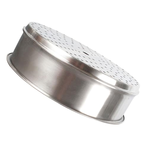 Toyvian Edelstahl Dampfgarer Einsatz Stapelbarer Mehrzweck Dampfkörbe für Küche Schnelles Atmen Robustes Material Geeignet für Brot Reis Eier Fisch und Mehr Einfache Montage von Toyvian