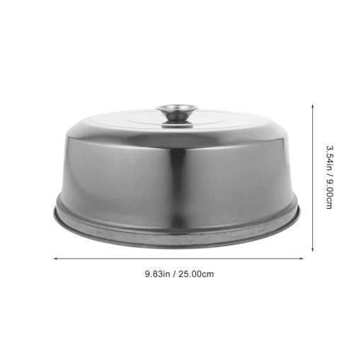 Toyvian Edelstahl Dampfhaube mit Hitzebeständigem Griff Vielseitiger Dampfdome Abdeckung Schützende Küchenhaube für Dampfgarer und Serviertöpfe Hält Feuchtigkeit und Geschmack Toyvian Edelstahl Dampfhaube mit Hitzebeständigem Griff Vielseitiger Dampfdome Abdeckung Schützende Küchenhaube für Dampfgarer und Serviertöpfe Hält Feuchtigkeit und Geschmack von Toyvian