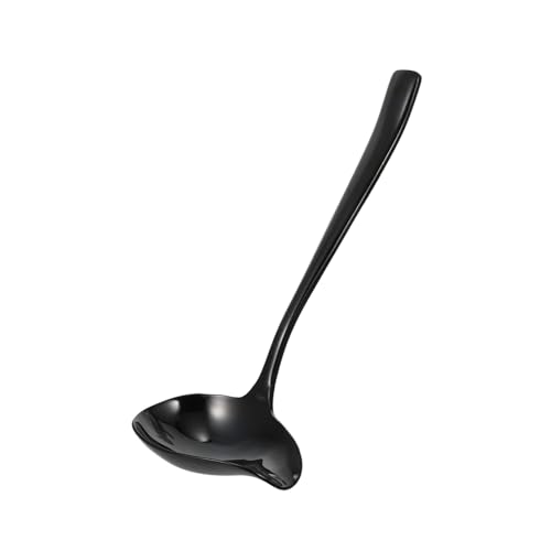 Toyvian Edelstahl Entenschnabel Saucenlöffel Schwarz Rostfrei Langlebig Handgefertigt Poliert Ergonomisch Langgriffig Ausgießer Design Für Präzises Portionieren In Haushalt Und Küche Toyvian Edelstahl Entenschnabel Saucenlöffel Schwarz Rostfrei Langlebig Handgefertigt Poliert Ergonomisch Langgriffig Ausgießer Design Für Präzises Portionieren In Haushalt Und Küche von Toyvian